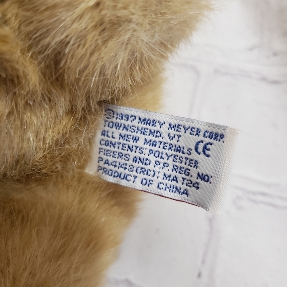 Mary Meyer Light Brown Teddy Bear 9 Inch Southwestern Ribbon Neck Tie - Picture 10 of 11